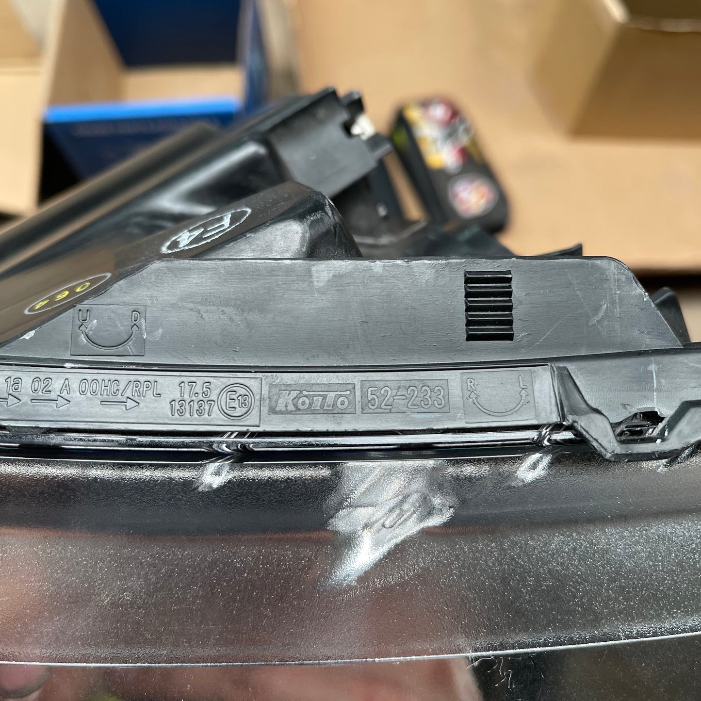 LH headlight Toyota Yaris/Vitz 2009 - 2014