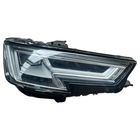 Audi A4 B9 2015 - 2019 RH headlight assembly (Genuine) USED