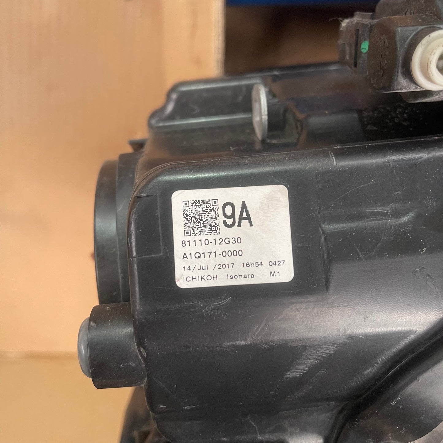 Toyota Corolla RH headlight 2015 - 2018 assembly Aftermarket Used