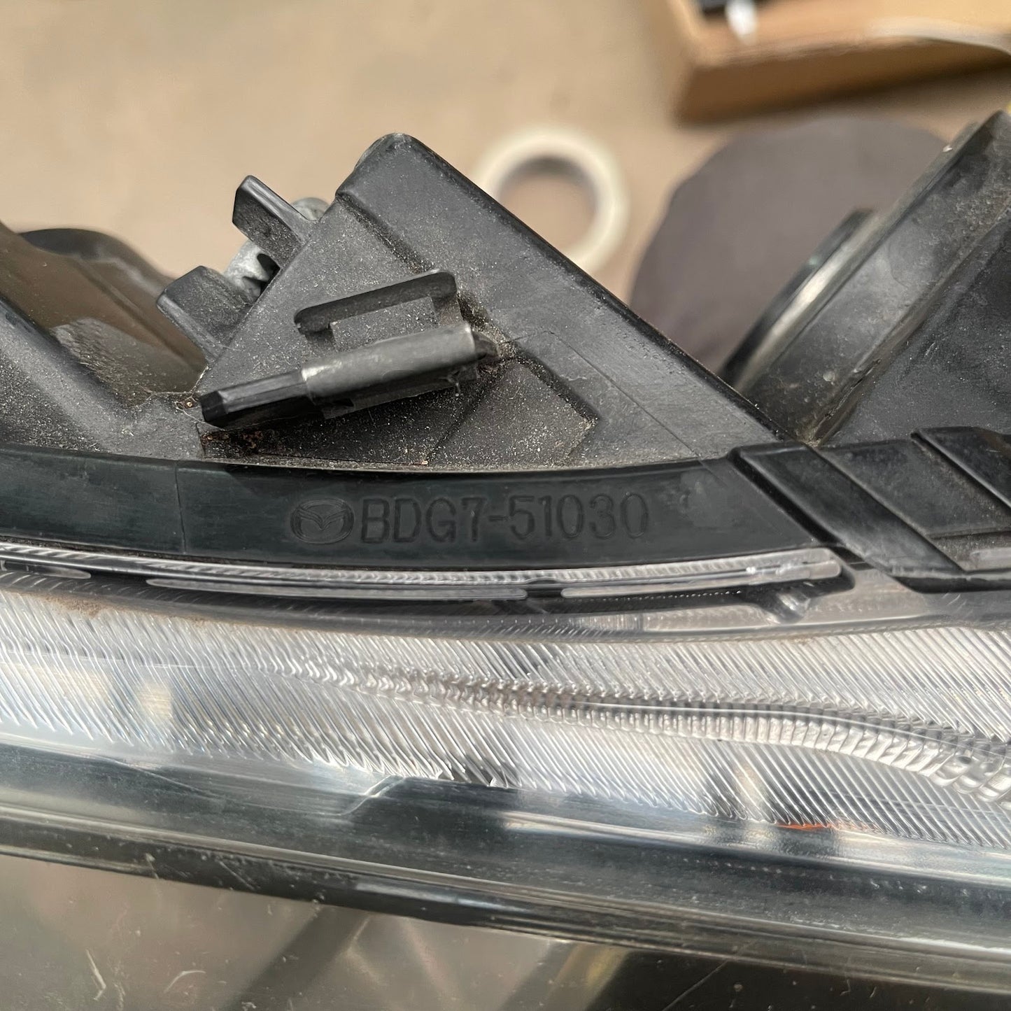 Mazda 3 2010 - 2013 RH headlight assembly Genuine